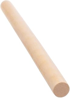 Tiges de cheville en bois paracord planet - bâtons en bois naturel non