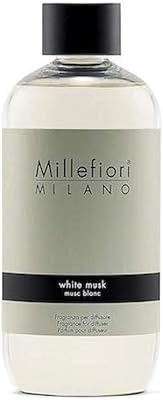 Recharge de parfum au roseau millefiori milano | musc blanc | 250 ml