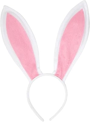 Bandeau oreilles de lapin en peluche castowave - bandeau oreilles de lapin