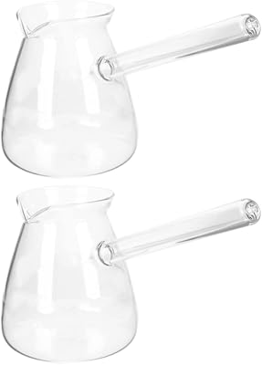 Pot à café turc elipis en verre, pot en verre résistant à la chaleur,