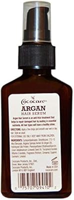 Sérum capillaire nourrissant aux huiles d'argan et de cacao (américain) 118