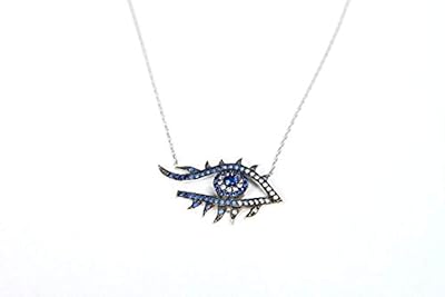 L'œil de ra argent sterling 925 et zircone cubique |