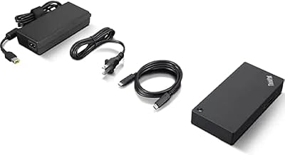 Station de chargement usb-c universelle lenovo thinkpad - 40ay0090 avec adaptateur hdmi vers