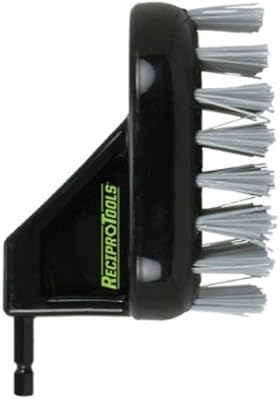 Brosse exfoliante reci pro tools llc rct-scb-10, noir/gris, moyen