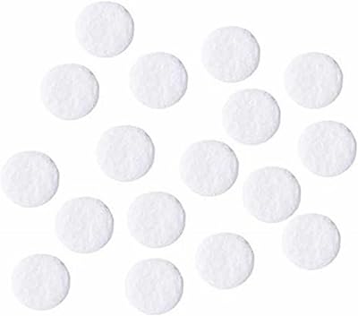 Filtre en coton, 100 pièces filtre éponge de remplacement pour le visage