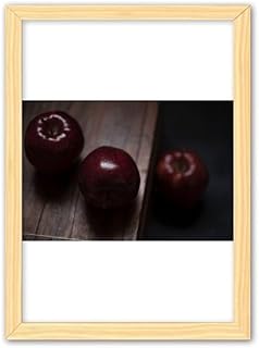 Plaque en bois de décoration de maison de conception de fruits de cerise