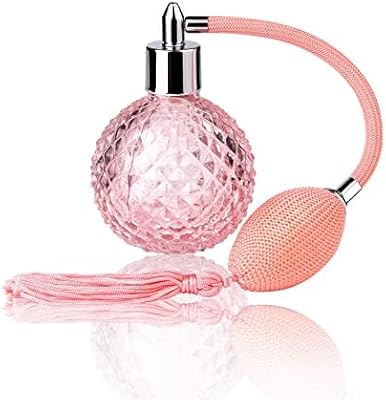 Flacon vaporisateur de parfum rechargeable à long pompon vintage the white shop vintage