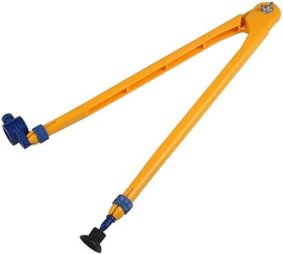 Grande boussole en plastique polyvalente pour l'enseignement des mathématiques et de la géométrie