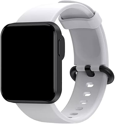 Bande de rechange en silicone dado compatible avec mi smart watch lite, bande