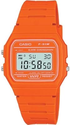 Montre chronographe classique pour homme modèle f91wc-4a2 avec alarme et affichage
