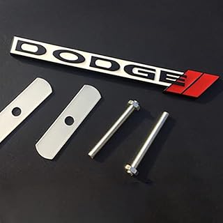 Autocollant de voiture en métal 3d dodge challenger ram viper jcu