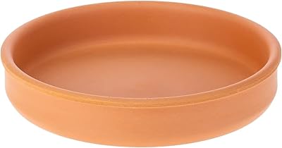 Bol rond en argile regas poterie polyvalente de sable solide pour servir