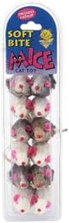 Jouet pour chat bit mate soft byte, petite taille, 12 pièces, souris