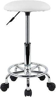 Chaise pivotante kk toner avec repose-pieds réglable en hauteur en cuir pu, convient