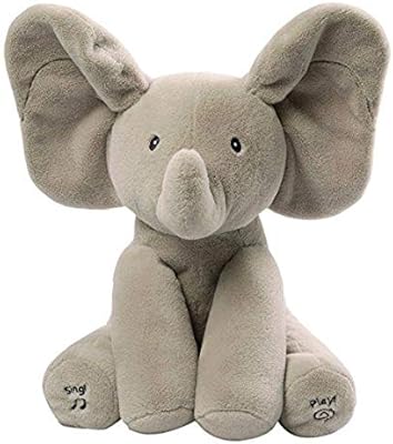 Poupée en peluche gand baby fluppy elephant design pour enfants