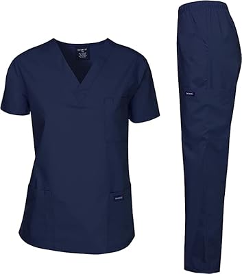 Uniforme médical dagaci pour femmes et hommes, ensemble de vêtements et pantalons médicaux