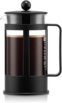 Cafetière à piston bodum kenya 3 tasses noire 035 l 12