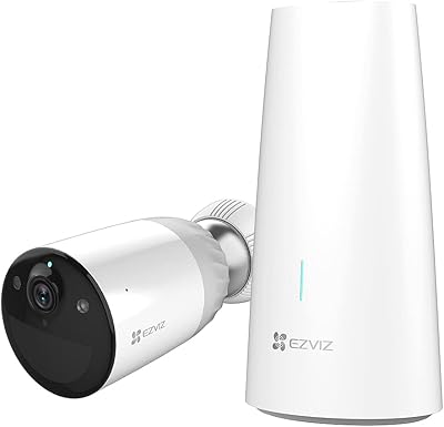 Caméra de sécurité extérieure wifi ezviz bc1 1080p avec autonomie de 365 jours
