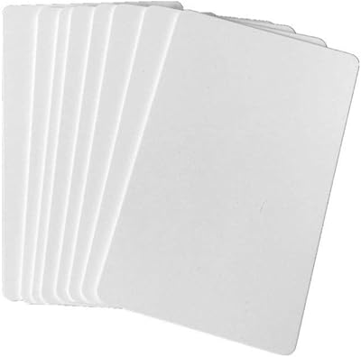 10 pièces 125khz rfid inscriptibles t5557 / t5567 / t5577 carte de proximité