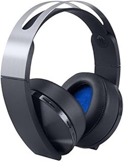 Casque sans fil sony playstation 4 platinum, noir/argent (ps4)
