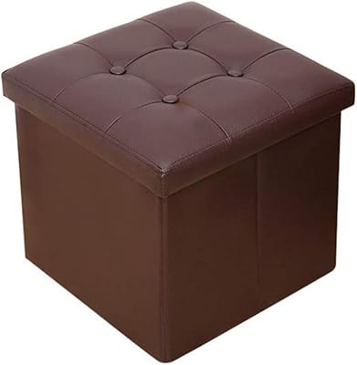 Chaise de rangement pliante en cuir pu boîte d'emballage pour vêtements et jouets. Diaytar Sénégal : Votre guichet unique pour tous vos achats