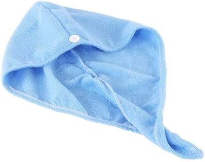 Premsons bonnet sec pour cheveux mouillés, turban, outil de bain pour femmes/filles
