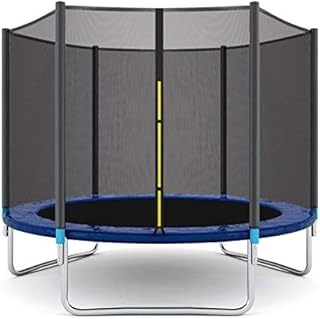 Jeu de trampoline pour sports de plein air et jardin avec clôture