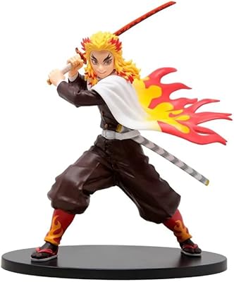 Banpresto - demon slayer - vibration stars - figurine kyojuro rengoku