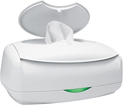 Chauffe-lingettes prince lionheart ultimate avec veilleuse intégrée | accès pop-up aux lingettes