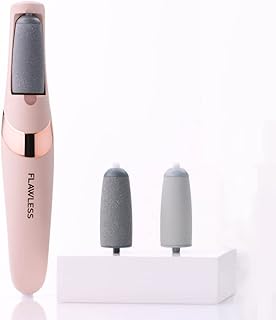 Éliminateur de callosités électrique finish touch flawless pedi rechargeable pour une expérience