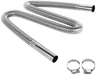Dyong tuyau d'échappement en acier inoxydable de 120 cm pour réservoir de voiture