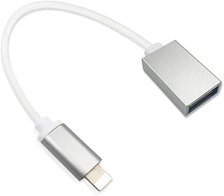Adaptateur usb lokend mâle vers femelle, câble otg compatible avec iphone/ipad, pour connecter