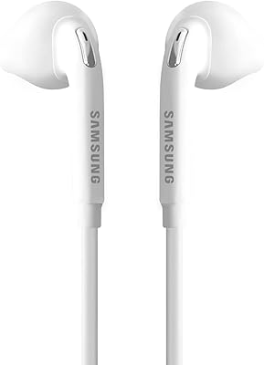 Casque stéréo mains libres avec prise jack 3,5 mm samsung eo-eg920bw avec télécommande