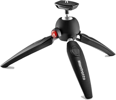 Mini trépied manfrotto pixie evo pour appareil photo reflex numérique, noir