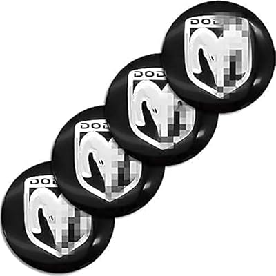 4 pièces capuchons de moyeu de roue de voiture pour dodge journey ram