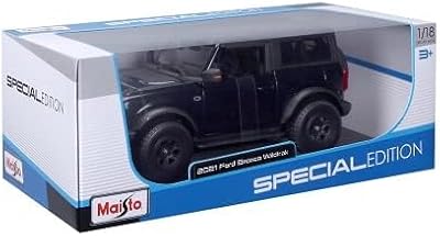 Maisto, ford bronco wildtrak 2021 1:18, la couleur peut varier