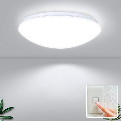 Plafonnier led hua qiang wang 3 couleurs 30 cm rond tout