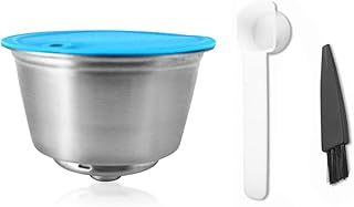 Capsules de café rechargeables en acier inoxydable de 35 oz pour cafetière