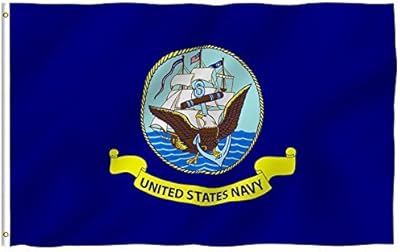 Uniquement drapeau de la marine américaine de fly breeze taille 3 x