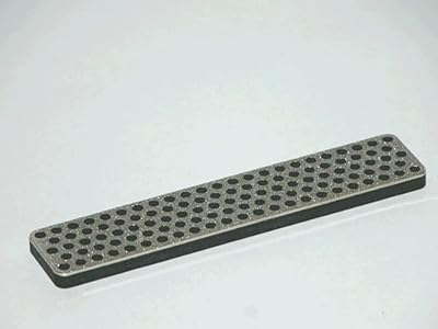 Aiguiseur de couteaux extra grossier dmt w4x 10 cm en pierre de blé
