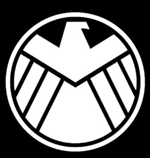 Lli agents of shield logo décalcomanie en vinyle | ordinateur portable, voitures, camions