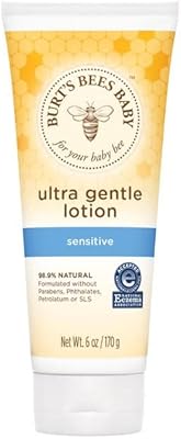 Burt's bees baby lotion ultra douce à l'aloe vera pour peaux sensibles, testée