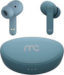 Écouteurs sans fil mycandy tws300 avec suppression active du bruit, bleu pacifique acmycntws300pblu