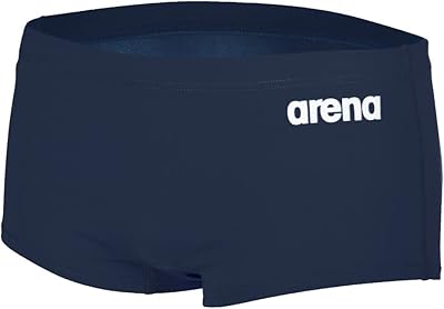 Short de bain taille basse pour hommes couleur unie basse équipe