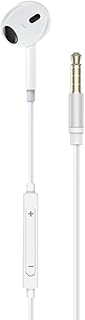 Promate écouteurs intra-auriculaires filaires hd mono confortables avec pilotes dynamiques de 13 mm