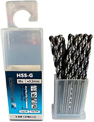 Jeu de forets mechanix hss-g 32 mm lot de 10