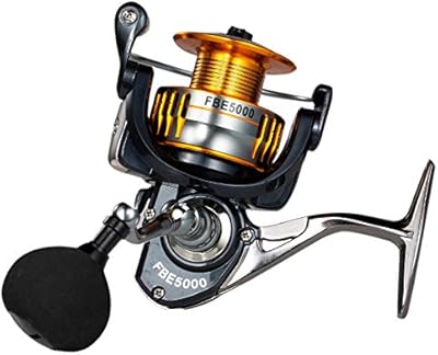 Moulinets de pêche en métal avec gauche/droite 5.0:1/4.7:1 moulinet de pêche super lisse