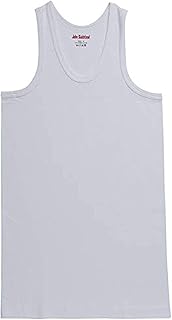 Gilet sans manches en coton pour homme, blanc