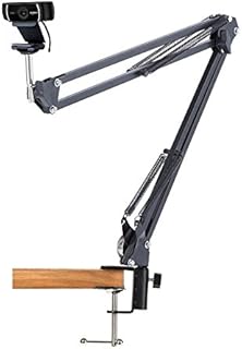 Support de trépied à bras ciseaux pour webcam logitech c922 c930e