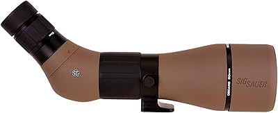 Jumelles sig sauer soo82001 oscar 8, 27-55x80 mm, objectif hdx, coudé